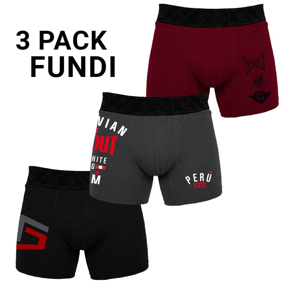 TRIPACK BOXER FUNDI