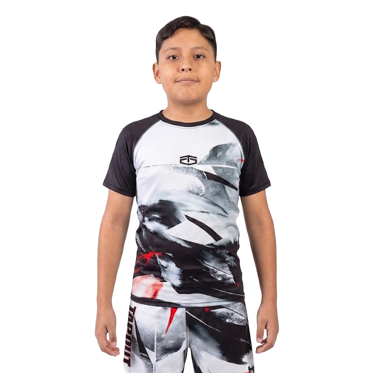 RASHGUARD MANGA CORTA KIDS FLOW BJJ
