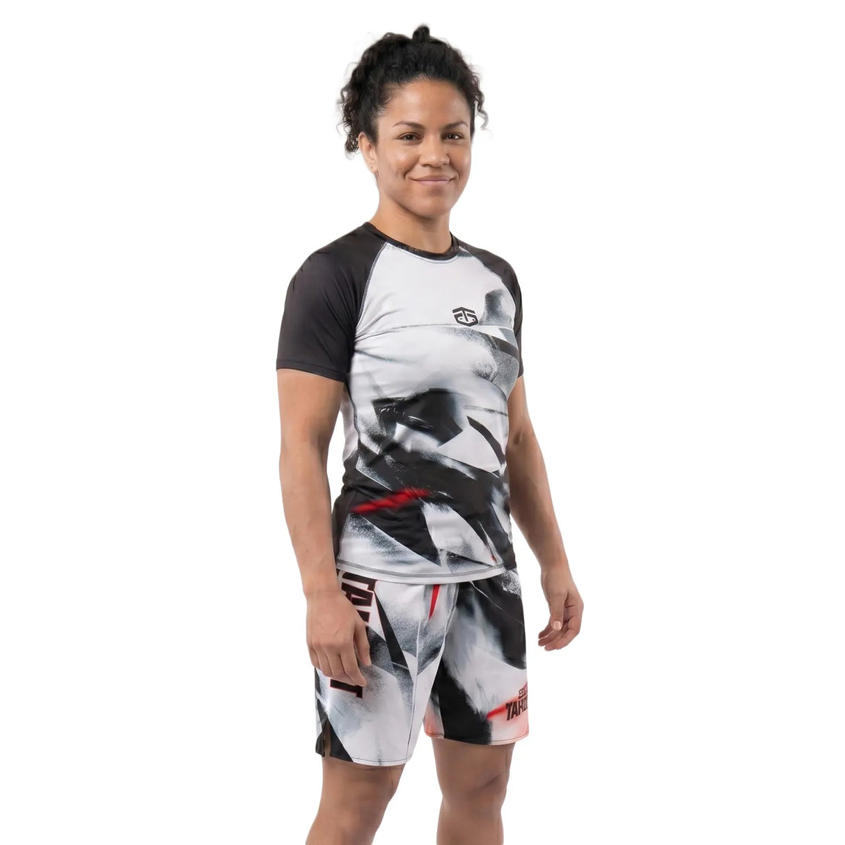 RASHGUARD MANGA CORTA MUJER FLOW BJJ
