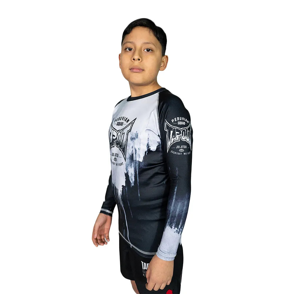 RASGUARD MANGA LARGA KIDS SERVE