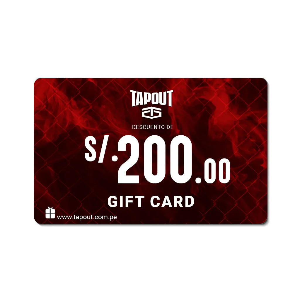 Gift Cards Digitales TAPOUT