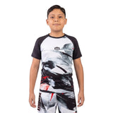 RASHGUARD MANGA CORTA KIDS FLOW BJJ