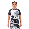 RASHGUARD MANGA CORTA KIDS FLOW BJJ