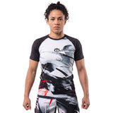 RASHGUARD MANGA CORTA MUJER FLOW BJJ