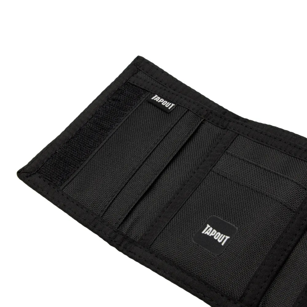 BILLETERA HOMBRE TAPOUT POLY NEGRO STD