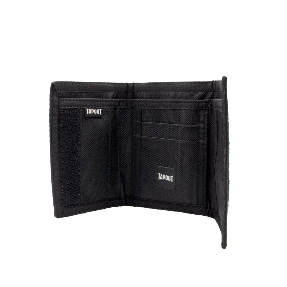 BILLETERA HOMBRE TAPOUT POLY NEGRO STD