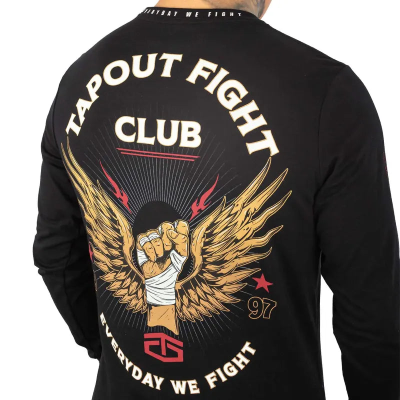 POLO MANGA LARGA TAPOUT NOIR