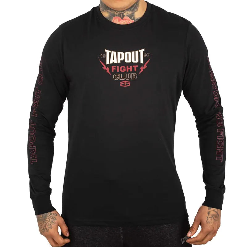POLO MANGA LARGA TAPOUT NOIR