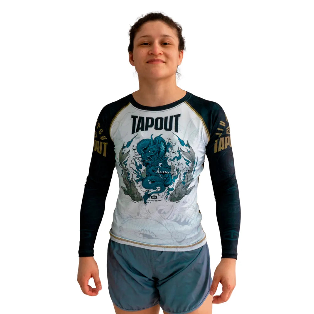 RASHGUARD MANGA LARGA MUJERES TAPOUT PROUDLY
